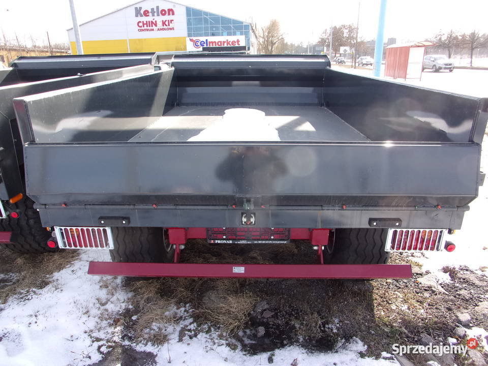 Przyczepa budowlana tandem T6794M 85tony PRONAR Opoczno