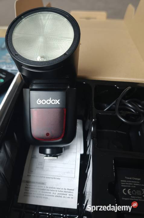 LAMPA BŁYSKOWA GODOX v1 do Pentax zestaw AKR1 Akcesoria Mszczonów