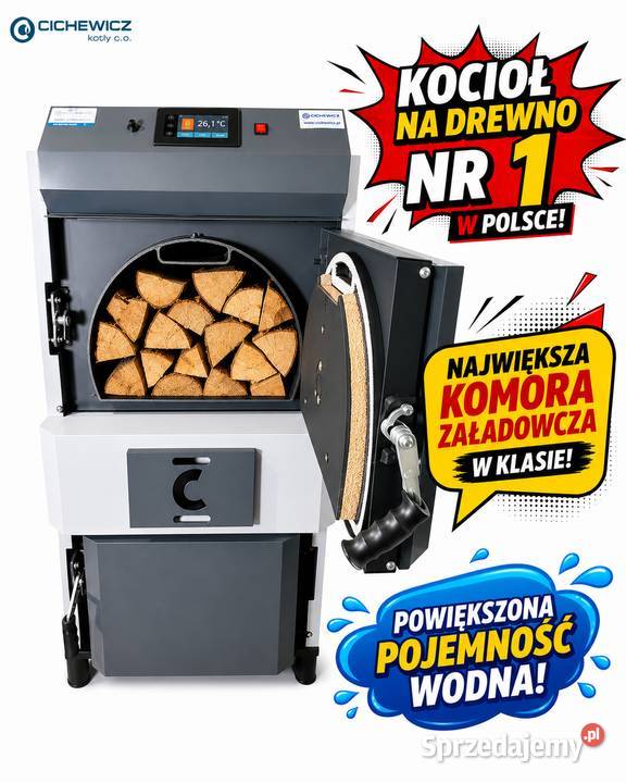 Kocioł co piec na zgazowanie drewna i paliwa Kraków