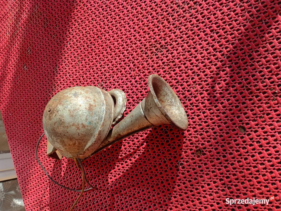 Klakson trąbka Warszawa Żuk Nysa z czasów PRLu Żywiec