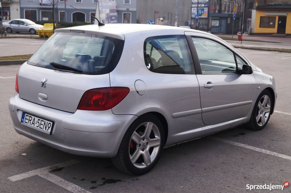 Sprzedam Peugeot 307 20 benzynagaz srebrny łódzkie Radomsko