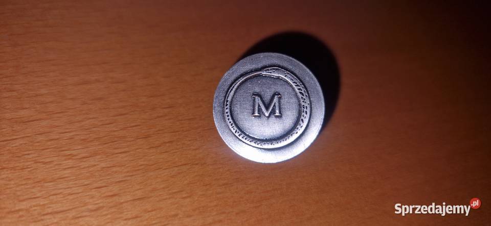 Uroboros symbol wieczności przypinka wpinka pin