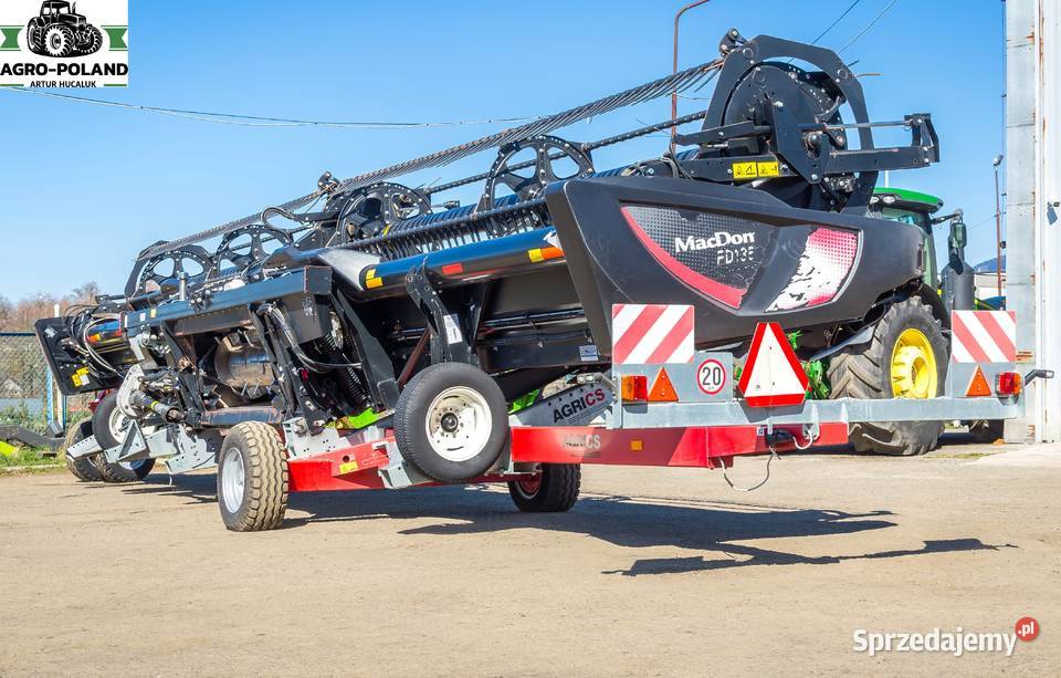 Heder MacDon FD 135 FLEXDRAPER 2018 107 M sprzedam