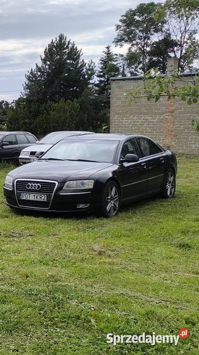 Audi A8 D3 30 TDI quattro Delikatnie uszkodzone wielkopolskie Grabów nad Prosną