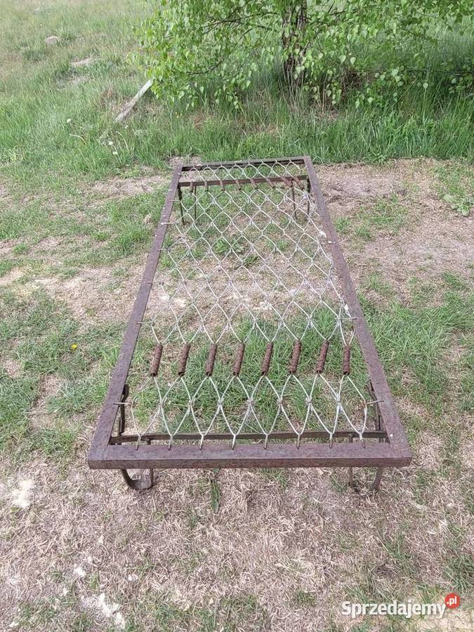 Łóżko metalowe wąskie łódzkie Łódź sprzedam