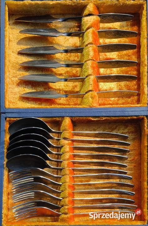 Komplet 18 sztućców okres PRL Pozostałe Warszawa