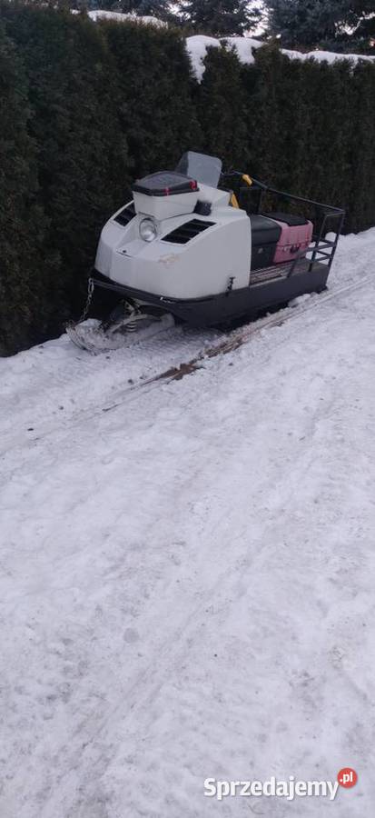 Pojazd terenowy skuter śnieżny Bombardier Alpina Trzciana