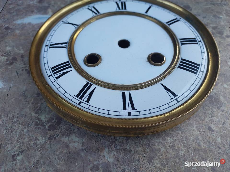 716 Tarcza starego zegara ściennego 145 4829 tzw Tczew