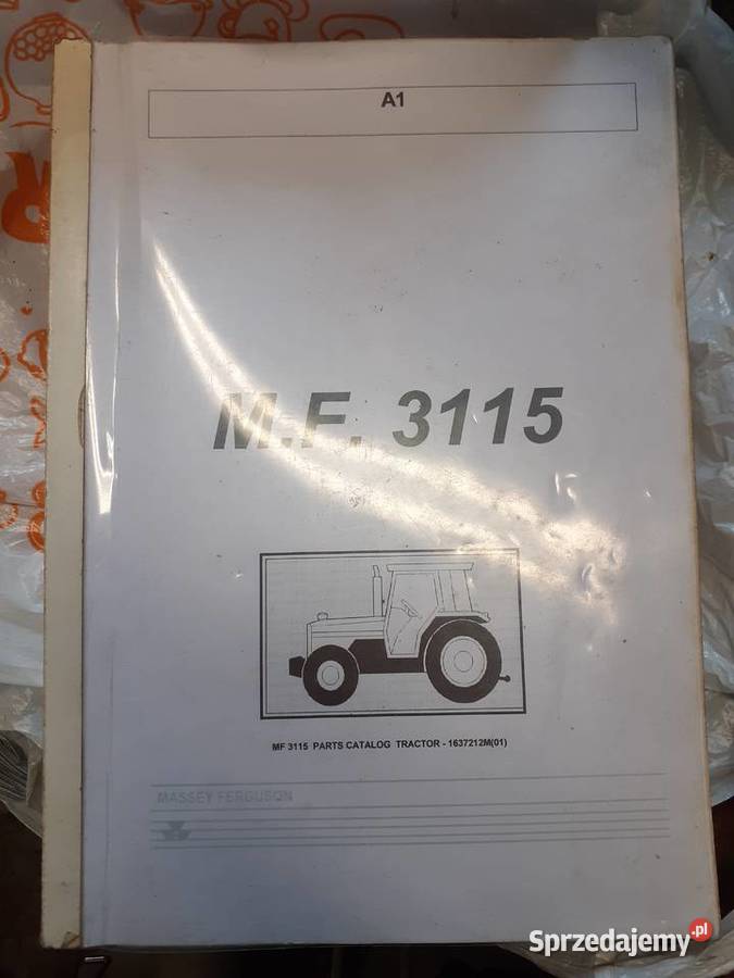 Katalog części ciągnika Massey ferguson 315 lubelskie Hrubieszów sprzedam