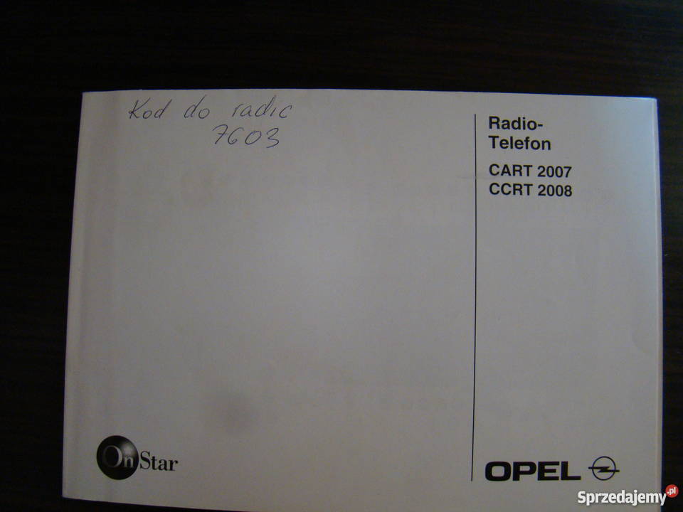 Radio Philips CCRT 2008 Opel Omega B FL C Kamieńsk sprzedam