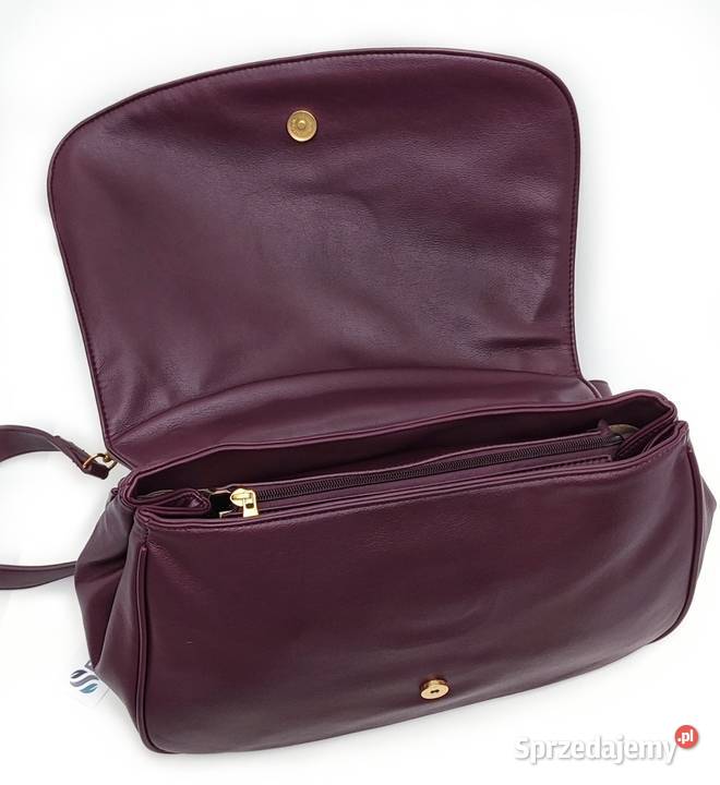 Torebka Listonoszka Ekoskóra Zamszowa A4 Na ramię  Kraków sprzedam