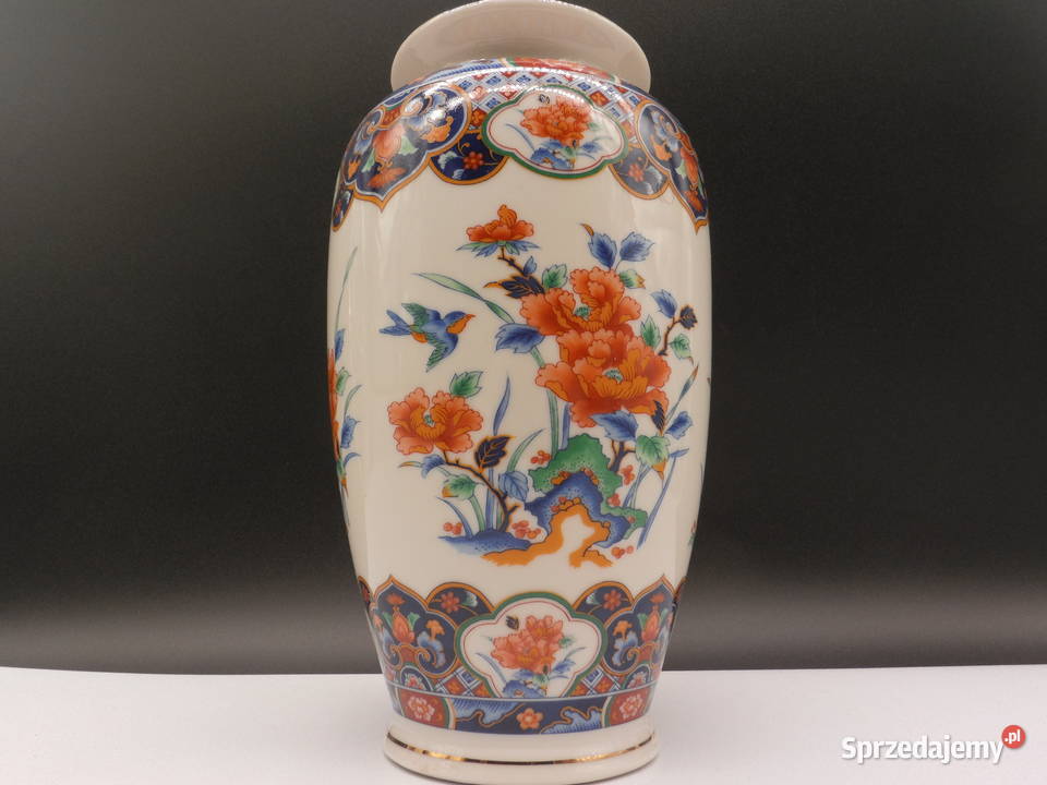 Wazon porcelanowy Imari Japonia wielkopolskie Raszków