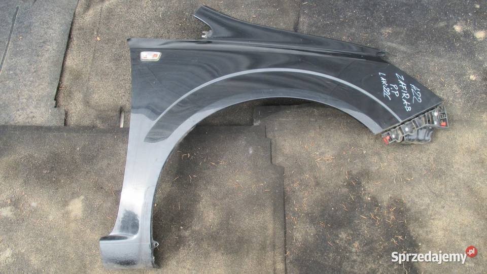OPEL ZAFIRA B 13r błotnik prawy przód osobowe sprzedam