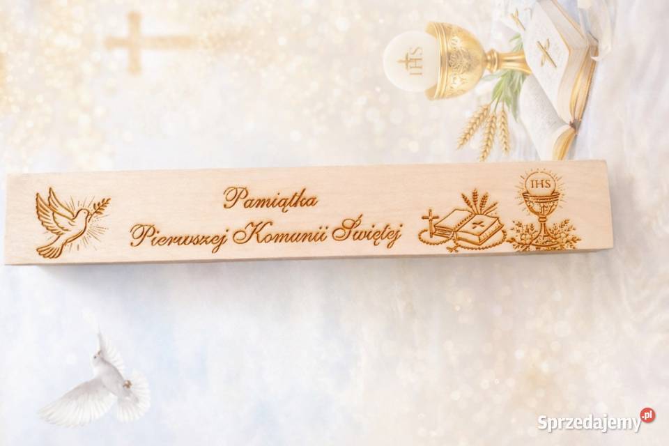 Opakowanie na świecę komunijną Sucha Beskidzka