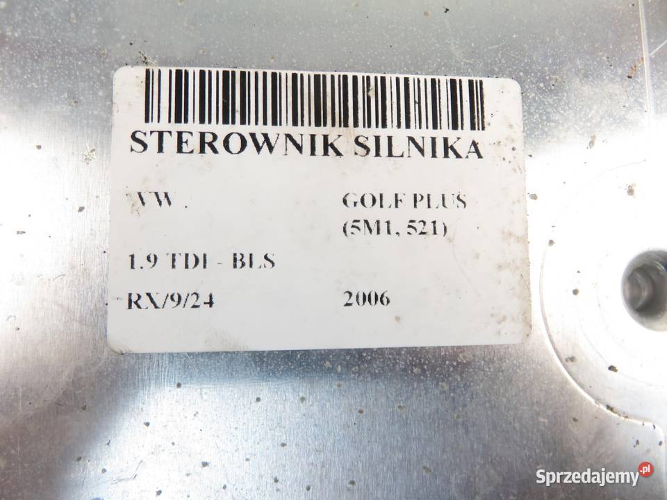 STEROWNIK VW GOLF PLUS 19 TDI 03G906021FJ
