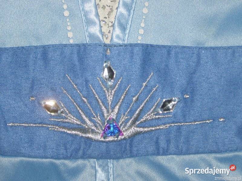 Strój kostium przebranie ELSA KRAINA LODU 2 Siedlce