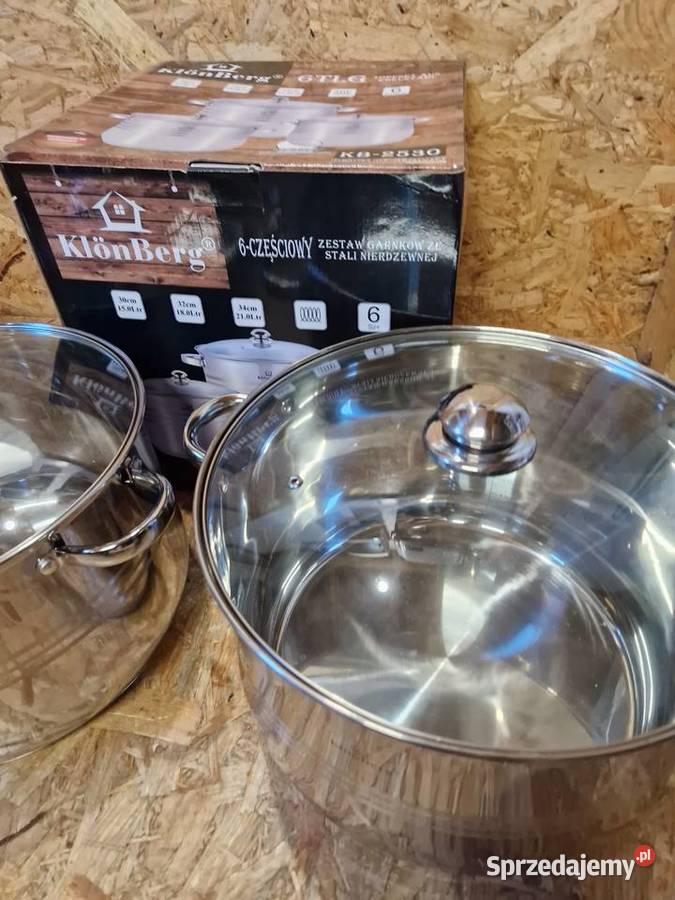 3 GARNKÓW GASTRONOMICZNYCH KLONBERG 151821 L Głogowa