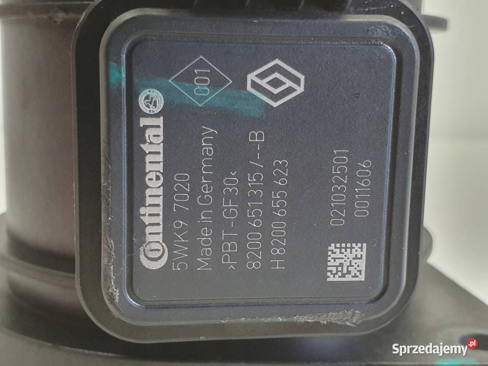 PRZEPŁYWOMIERZ Renault Kangoo II 15 DCI Silniki i osprzęt lubelskie Rudka