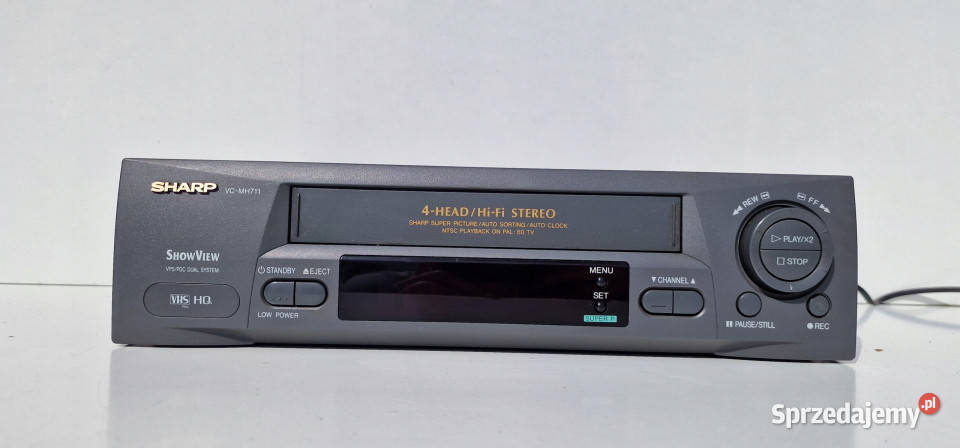 Video magnetowid SHARP VC MH 711 VC MH711 VHS Międzychód
