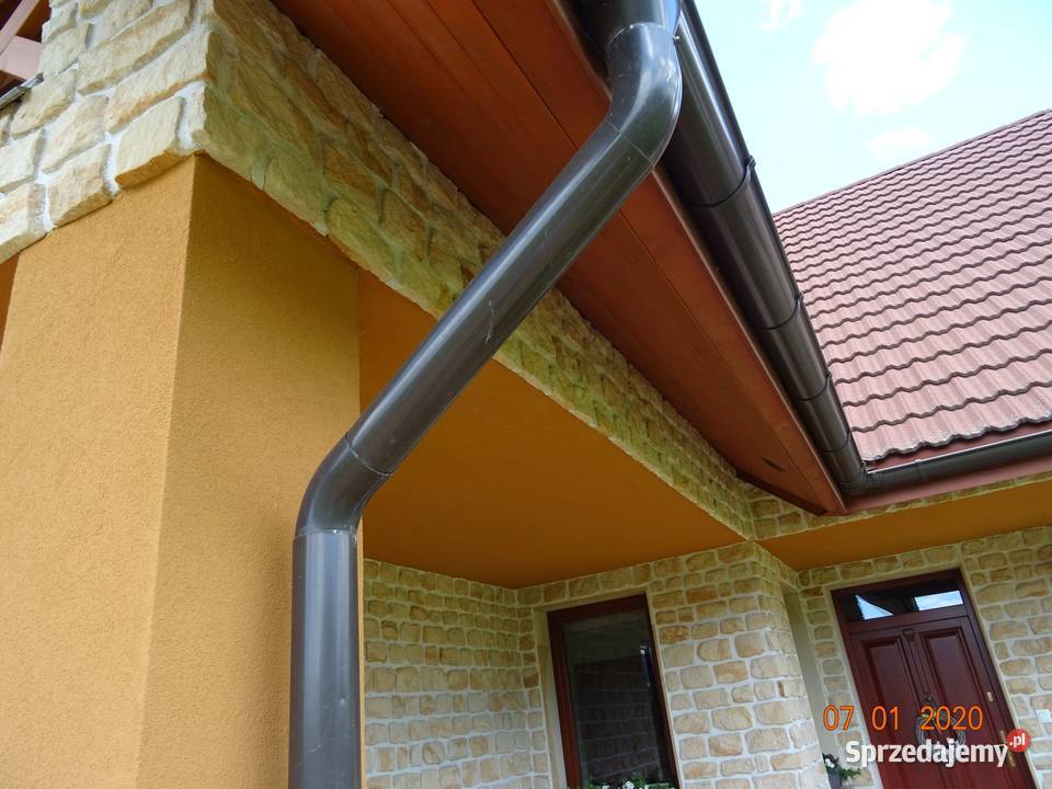 kamień dekoracyjny na dom z czerwonym czarnym Radomsko