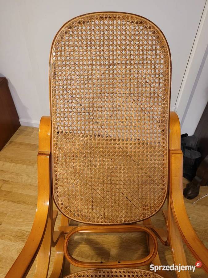 Piekny młodzieżowy fotel bujany Wojkowice