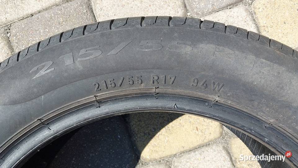 Opona letnia 215 55 17 Pirelli 5mm Radom