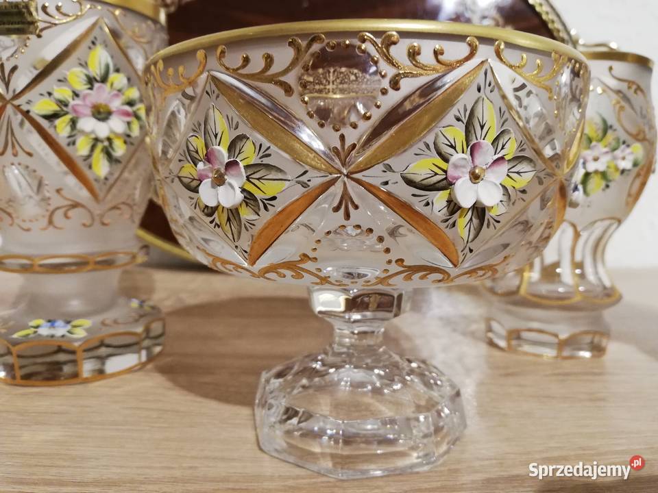 Szkło kryształ sygnowane Weidensteiner Ropa