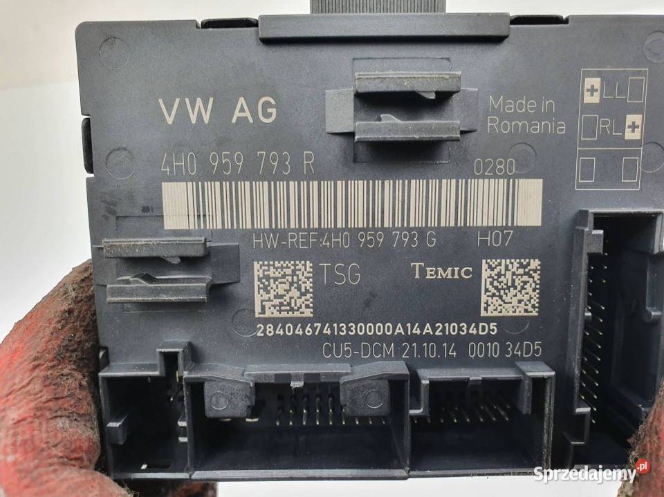 MODUŁ AUDI A8 L D4 4H09597934R Lipno