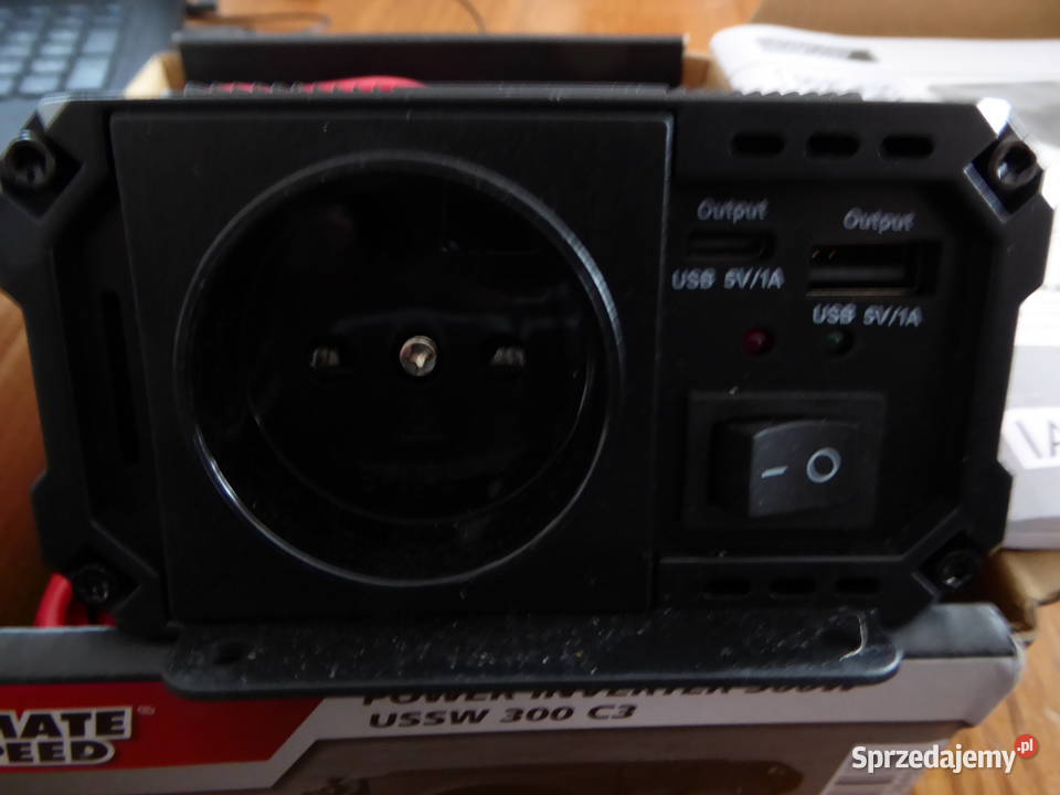Konwerter samochodowy 12V230V300W ULTIMATE SPEED warmińsko-mazurskie