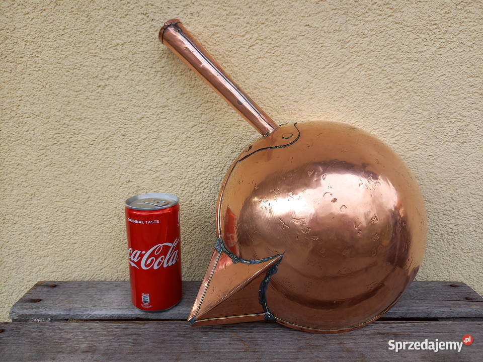 duża miedziana chochla poj 1 litr