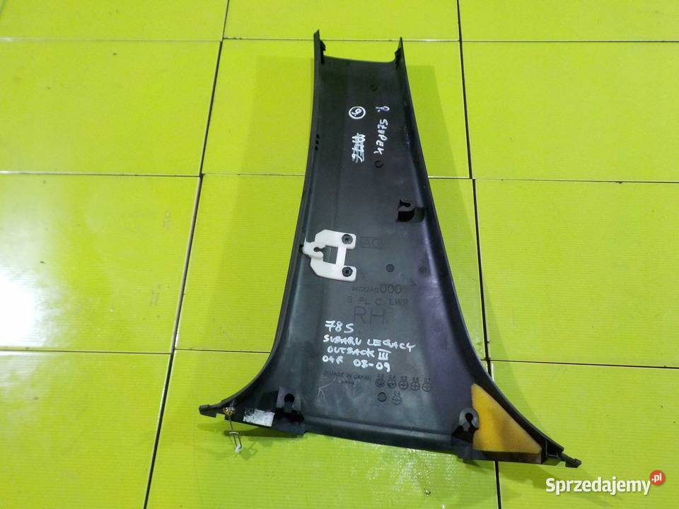 SUBARU LEGACY OUTBACK III 04 oslona slupka prawa mazowieckie