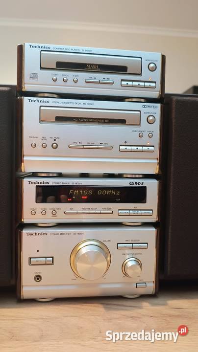 Wieża Technics hd501 ładny klasyk Ostrzeszów