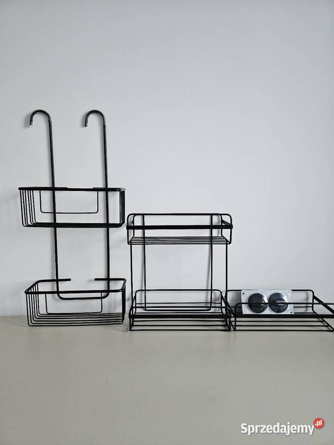 Półki przyborniki łazienkowe 3 Rudziniec