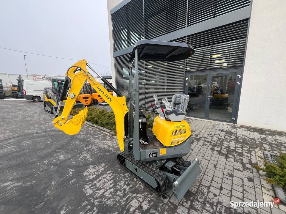 Mini Koparka Japan 1000J Gunter Grossmann silnik Jedwabne