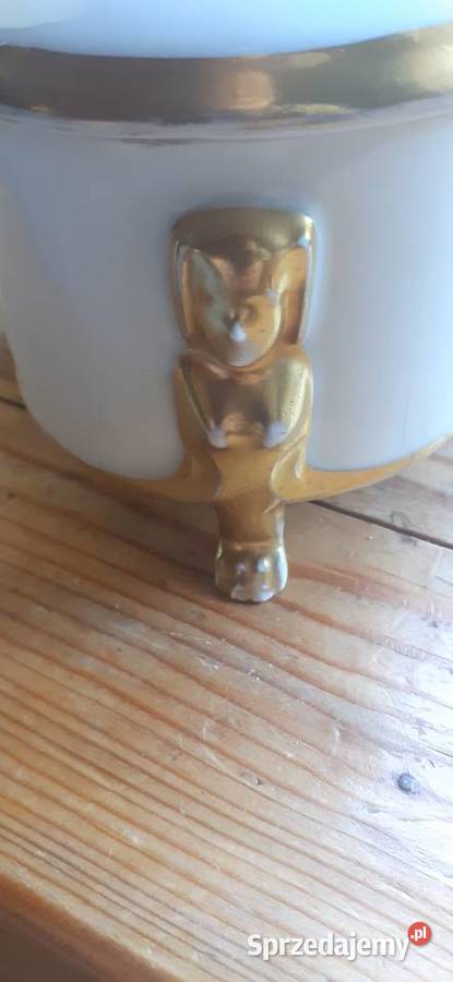 Porcelanowy pojemnik firmy Lettin zachodniopomorskie Prusim