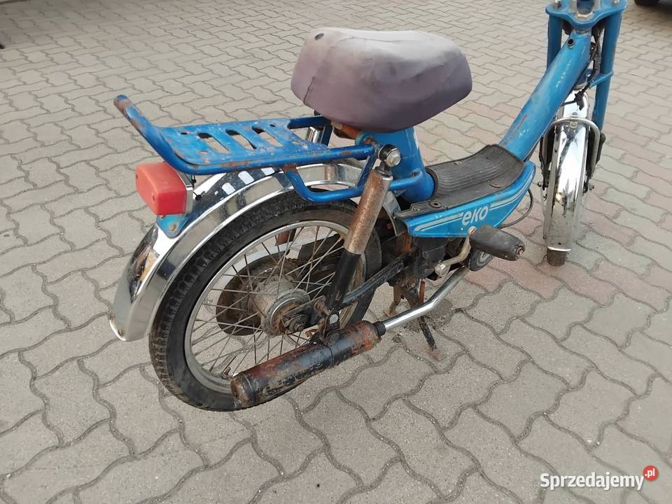 Motorower Suzuki Eko 49cm3 Plewiska sprzedam
