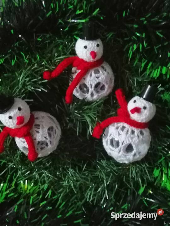 Zawieszki bombki na choinkę Dekoracja świąteczna