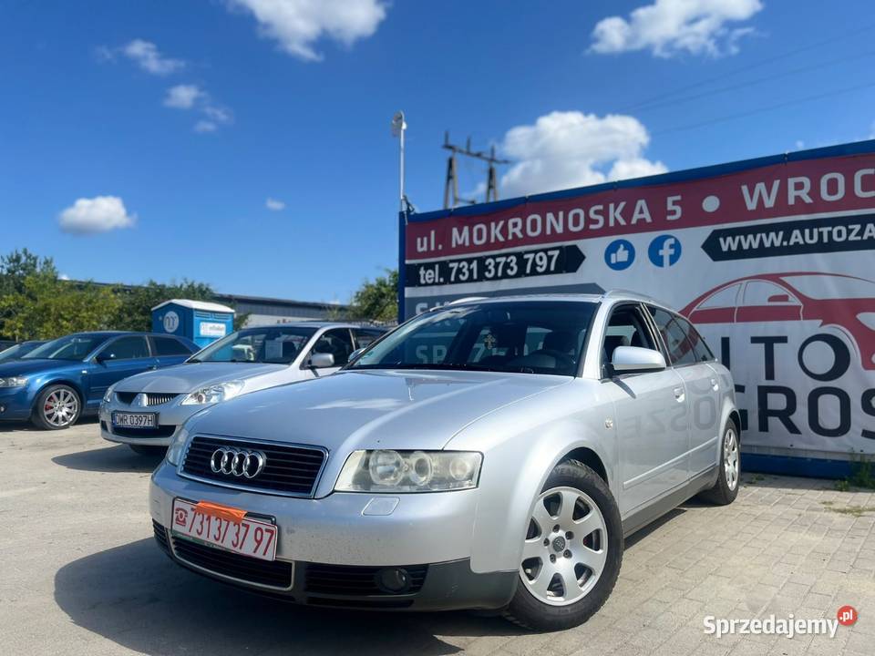 Audi A4B6 20 Benzyna Alufelgi Klima Zadbany benzyna Wrocław