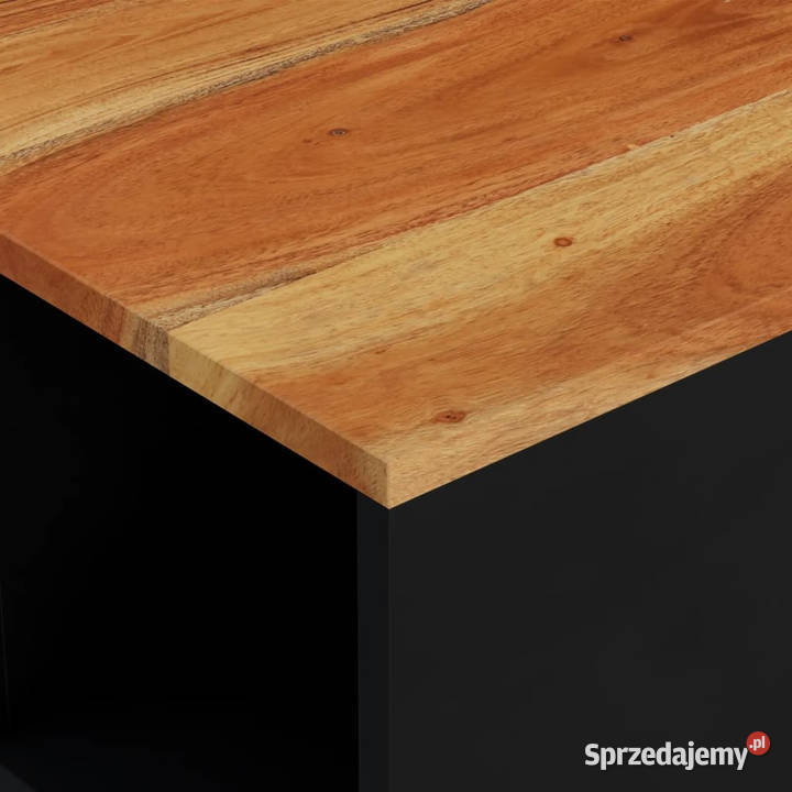 Stolik kawowy 60x50x35 lite drewno akacjowe Warszawa