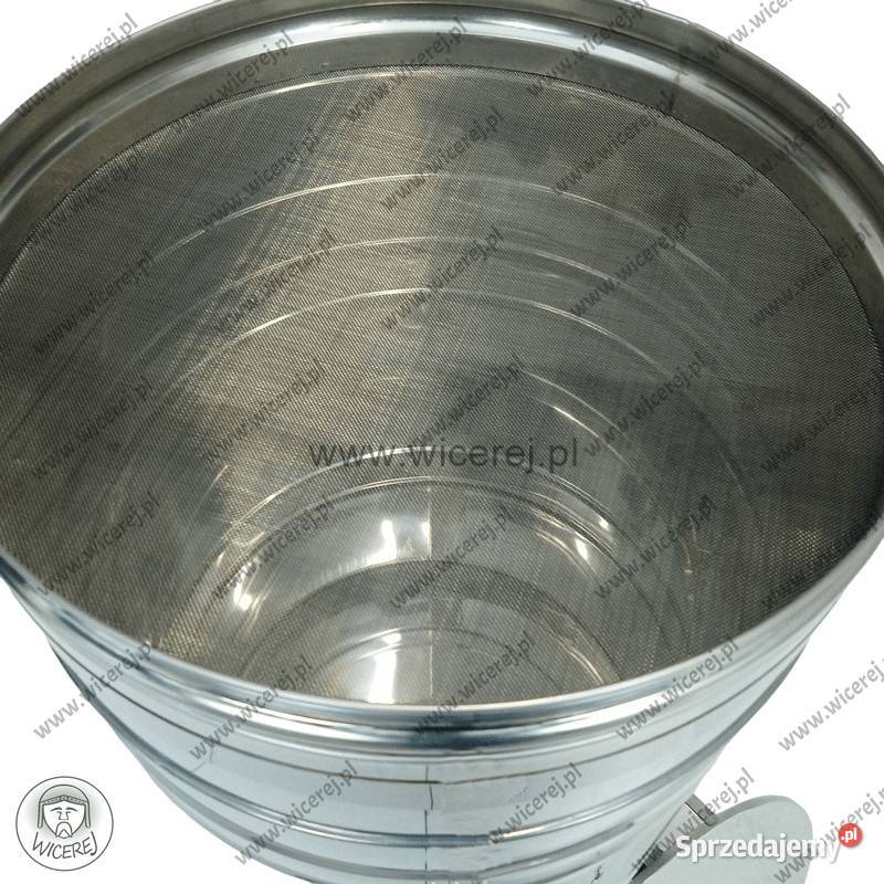 Nierdzewny Odstojnik na miód 150L z Sitem i Jaśliska