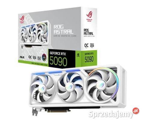 Karta graficzna ASUS ROG Astral GeForce RTX 5090 Pozostałe Lublin sprzedam