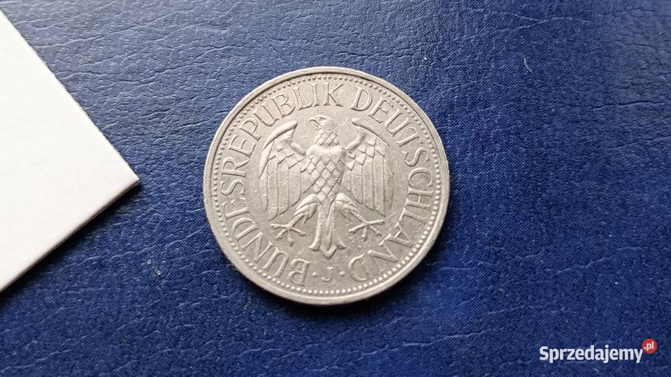 Stare monety 1 marka 1979 J Niemcy Lesko
