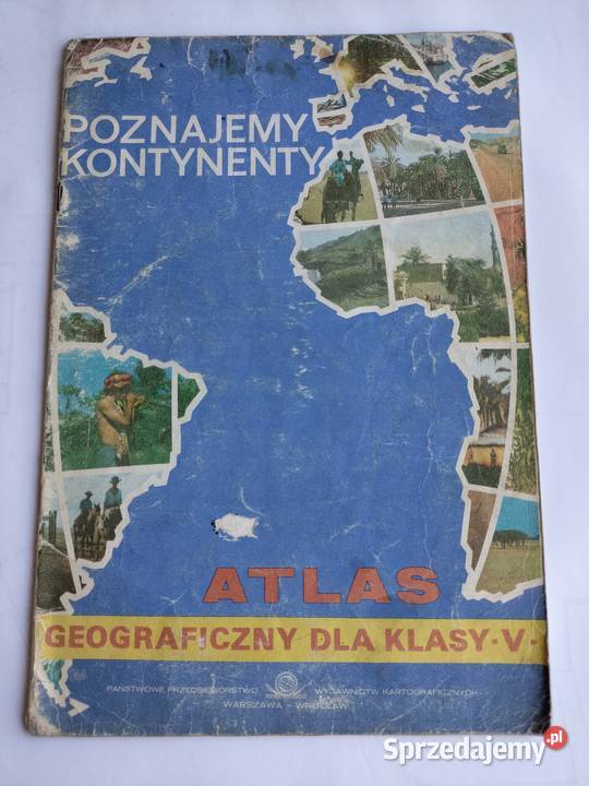 Atlasy Poznajemy kontynenty Polska Kontynenty Gdynia