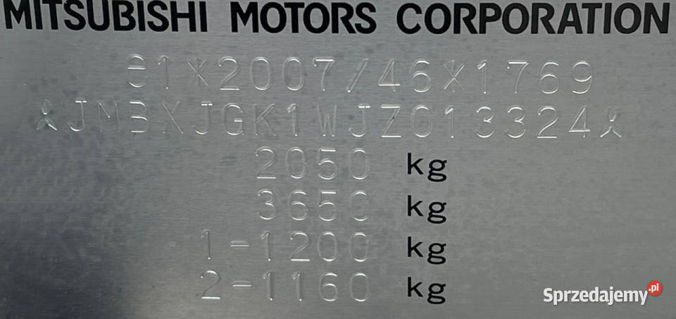 Mitsubishi Eclipse Cross Benzyna Zarejestrowany możliwa zamiana Elbląg