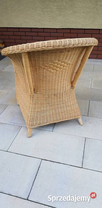Fotel rattanowy krzesło rattan ogrodowe Garwolin