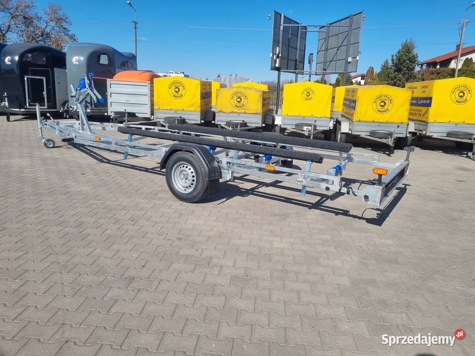 Przyczepa podłodziowa do łodzi 75m DMC 8001800 Pozostałe