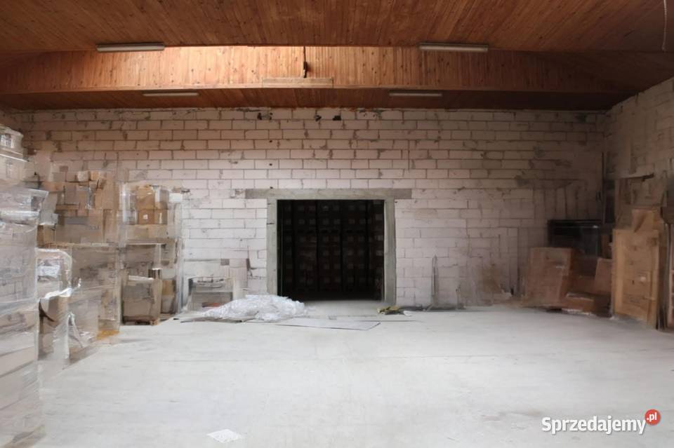 Na sprzedaż hala magazynowa usługowa w Piszu Pisz