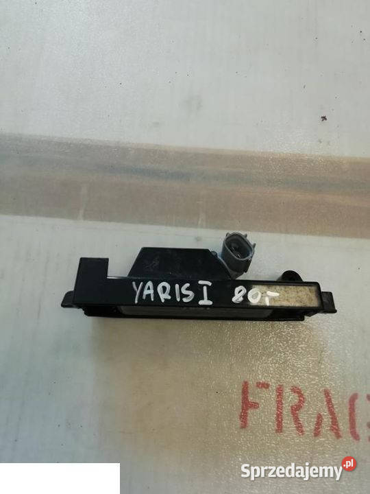 TOYOTA YARIS I PODŚWIETLENIE TABLICY osobowe Kozubszczyzna