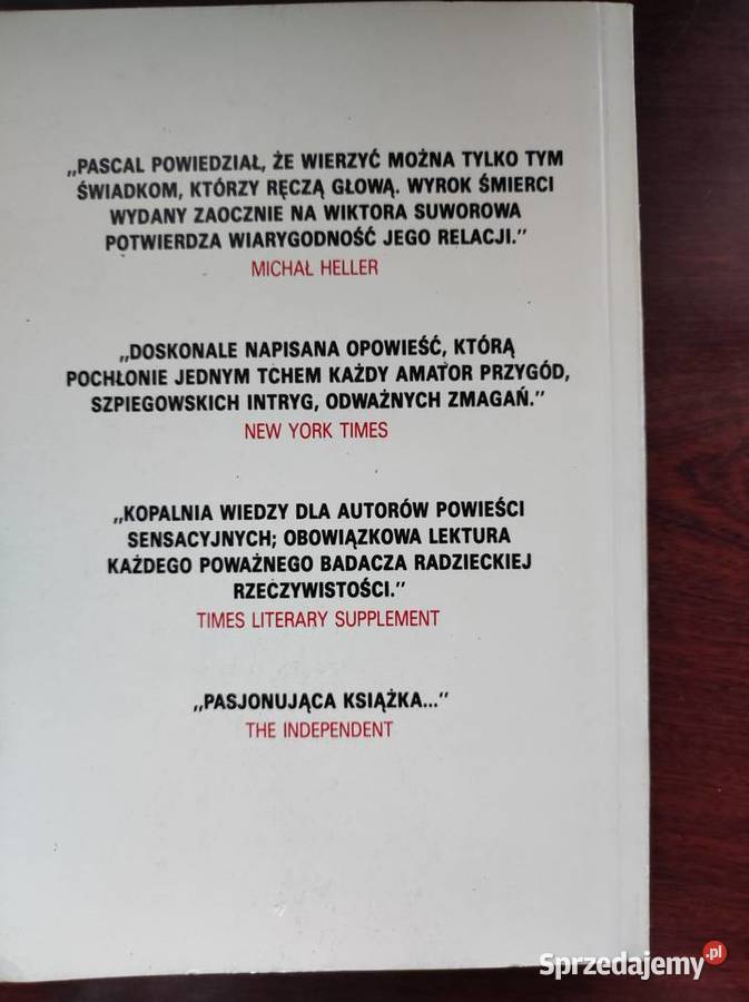 Władimir Rezun Akwarium Wiktor Suworow świętokrzyskie Kielce sprzedam