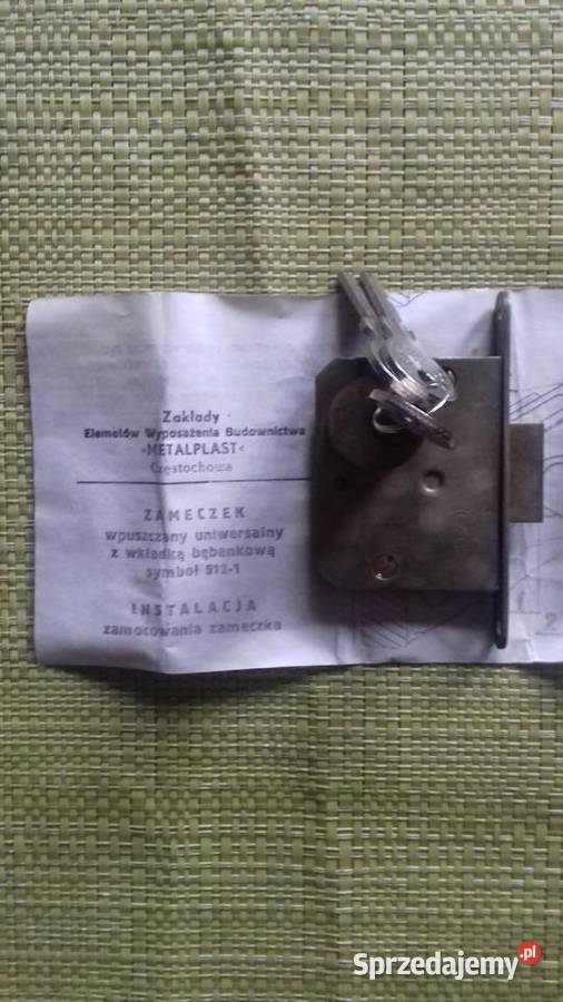 Zamek meblowy wpuszczany Małkinia Górna